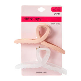 Soft-Touch Claw Clips 2-Count