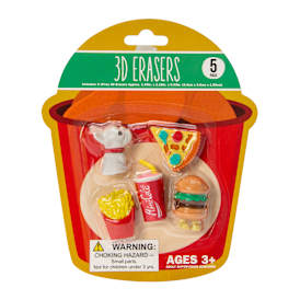 3D Erasers 5-Pack