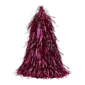 Small Tinsel Cone Christmas Tree 7.87in x 9.8in