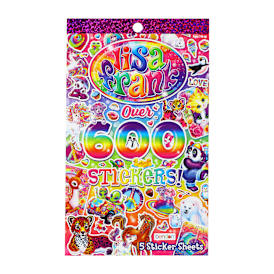 Lisa Frank® Over 600 Stickers Sheet Book