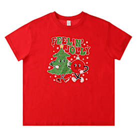 'Feelin Jolly' Christmas Graphic Tee