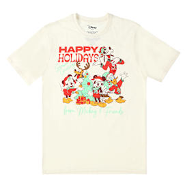 Disney Mickey & Friends 'Happy Holidays' Graphic Tee