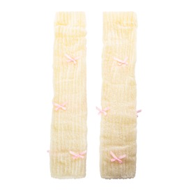 Ladies Bow Leg Warmers