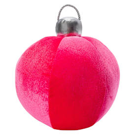 Pink Pillow Christmas Ornament 10in x 9in