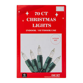 70-Count Christmas String Lights 15.2ft