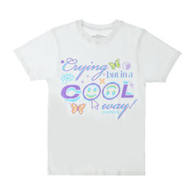 Crying But In A Cool Way Mood Graphic Tee