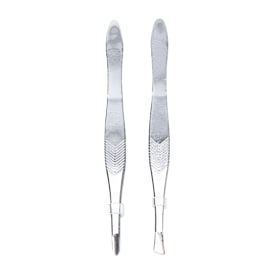 Slant & Point Tips Twin Pack Tweezers 2-Pack