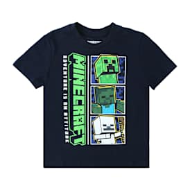 Kids Minecraft Adventure Mentality Graphic Tee