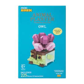 Micro Brix™ Animal Planter Construction Set