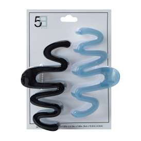Wavy Claw Clips 2-Pack