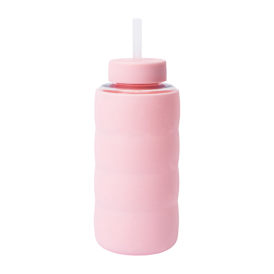 Bubble Bottle With Straw 27oz