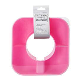 Hydration Snack Topper Tray With Lid