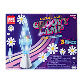 Block Tech® Lazer Blocks Groovy Lamp LED Building Blocks Set