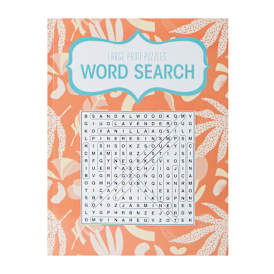 Large Print Puzzles Word Search Book