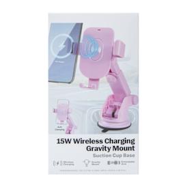 15W Wireless Charging Gravity Mount