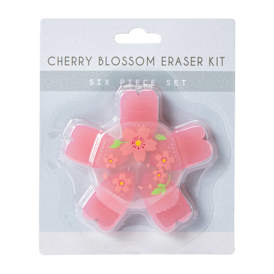 Cherry Blossom Eraser Kit