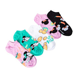 Branded No-Show Socks 5-Pack