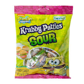 SpongeBob SquarePants™ Krabby Patties™ Sour Gummy Candies 2.54oz