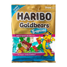 Haribo® Limited Edition Goldbears® Tropical Gummi Candy 4oz