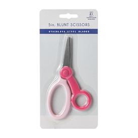 Colored Blunt Scissors 5in