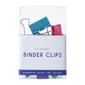 12-Count Binder Clips