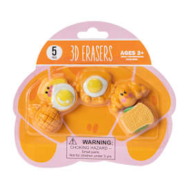 Premiere® Balloon Animal 3D Erasers 5-Count