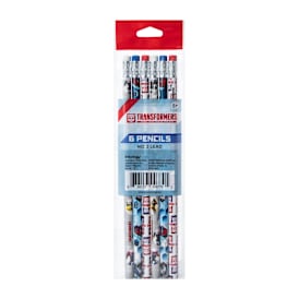 Branded Character No. 2 Lead Pencils 6-Count
