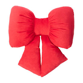 Christmas Bow Pillow