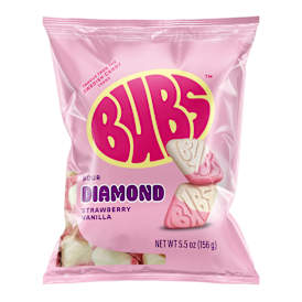 Bubs® Sour Diamond Strawberry Vanilla