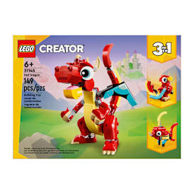 Lego® Creator™ 3-In-1 Red Dragon Building Toy