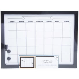 dry erase monthly calendar 12in x 16in | Five Below