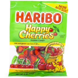 Haribo® Happy Cherries Gummi Candy 4oz Bag