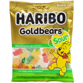 Haribo® Sour Gold-Bears® Gummi Candy 3.6oz Bag