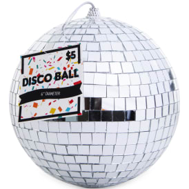 Funky Mirror Disco Ball 6in