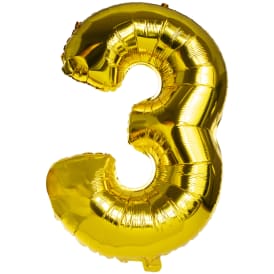 Birthday Number Foil Balloon 32in