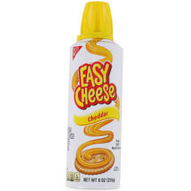 Easy Cheese Cheddar 8oz | Five Below