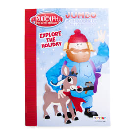 Rudolph The Red-Nosed Reindeer® Jumbo Coloring & Activity Book | Five Below