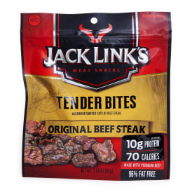 Jack Link's® Tender Bites Original Beef Steak 2.85oz Resealable Bag ...