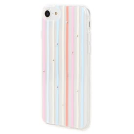 iPhone Se®/8®/7®/6®  Crystal Phone Case - Stripe