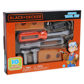 Black Decker Junior Tool Set 10 Piece Five Below