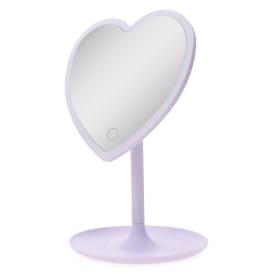 Heart-Shaped LED Vanity Mirror 13.5in