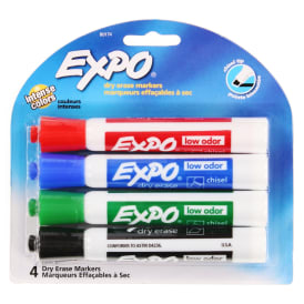 Expo® Dry Erase Makers 4-Pack