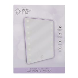 LED Vanity Mirror With 16 Leds & Storage