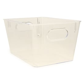 Small Clear Storage Container 10in x 7in