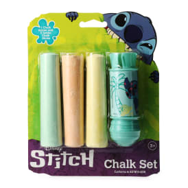 Disney Stitch™ Sidewalk Chalk & Holder 4-Piece Set