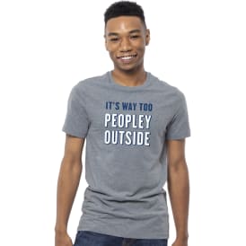 It's Way Too Peopley Outside' Graphic Tee