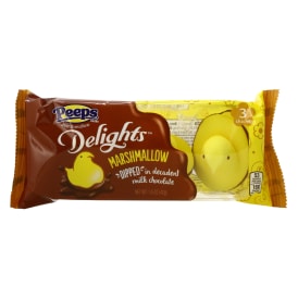 Peeps® Delights™ Milk Chocolate Dipped Marshmallow Chicks 3-Count