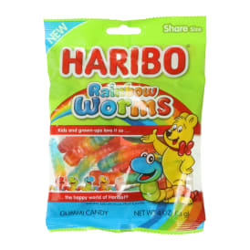 Haribo® Rainbow Gummi Worms 4oz
