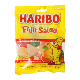 Haribo® Fruit Salad Gummi Candy 4oz