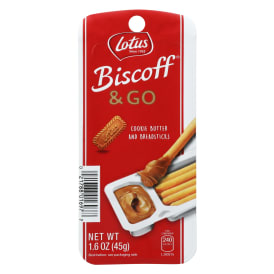 Biscoff® & Go Cookie Butter And Breadsticks Snack Pack 1.6oz
